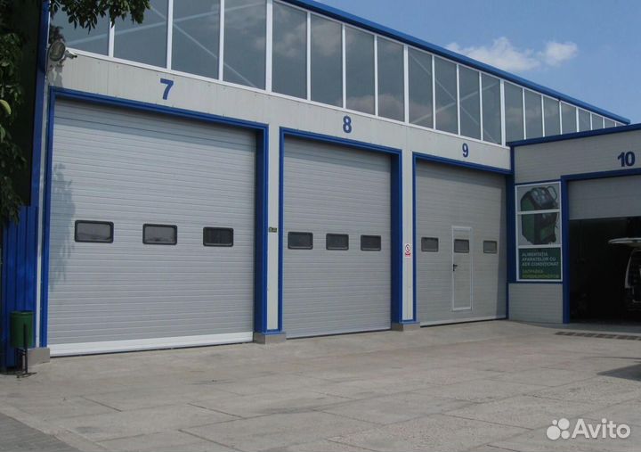 Секционные ворота. Гаражные и промышленные