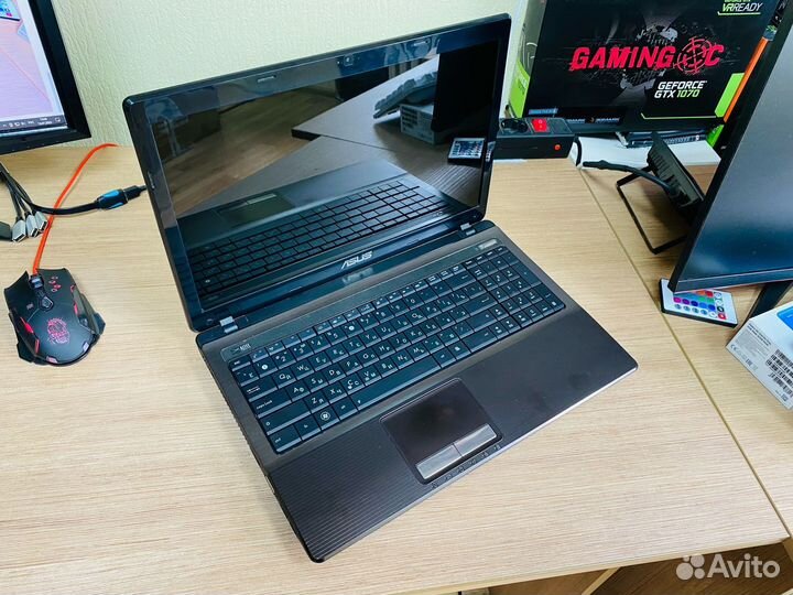 Двухъядерный ноут Asus 4Gb DDR3/320Gb HDD/Wi-Fi