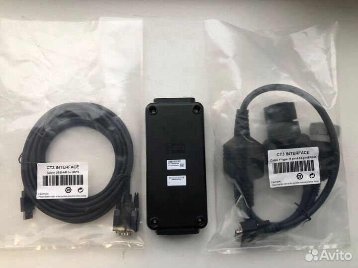 Сканер для техники CAT Caterpillar Adapter 3