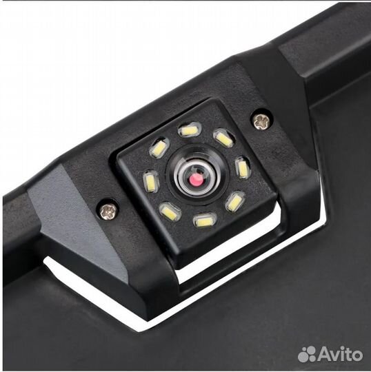 Рамка номера с камерой заднего вида