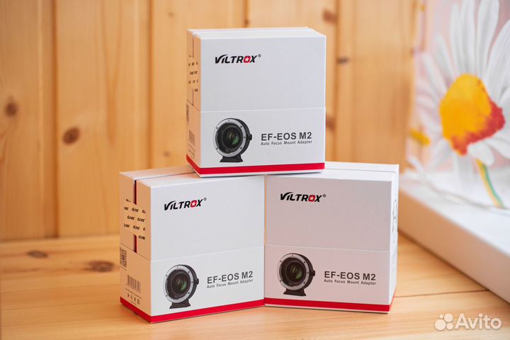 Адаптер Viltrox EF-EOS M2 для Canon M50 M5 M6 и др