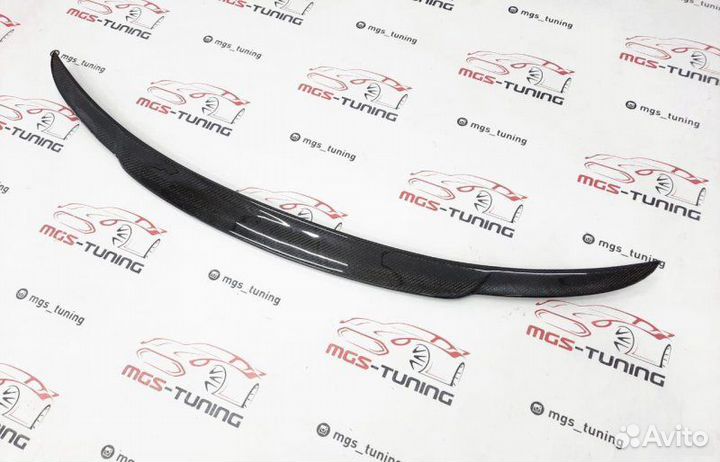 Спойлер (B) на Mercedes CLS-Class C257 карбон
