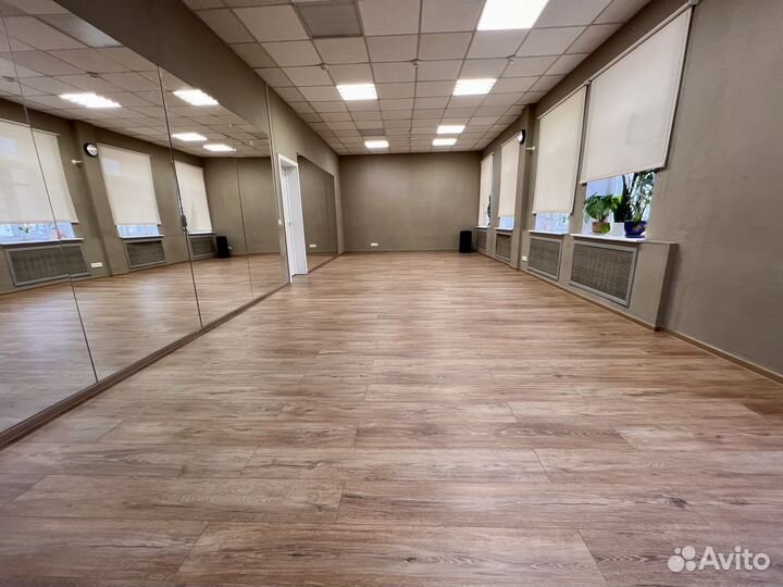 Аренда зала (почасовая) для танцев, фитнеса, йоги