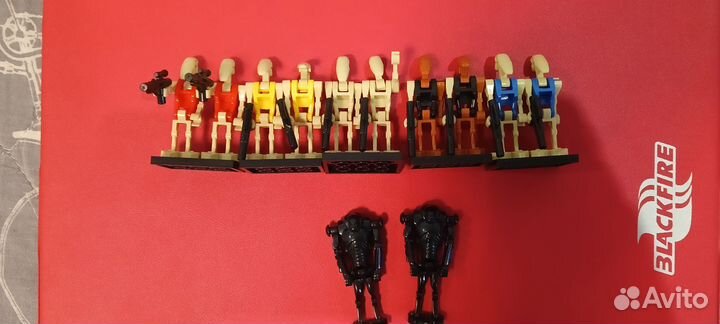 Lego star wars минифигурки дроиды