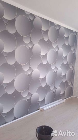 Поклейка обоев