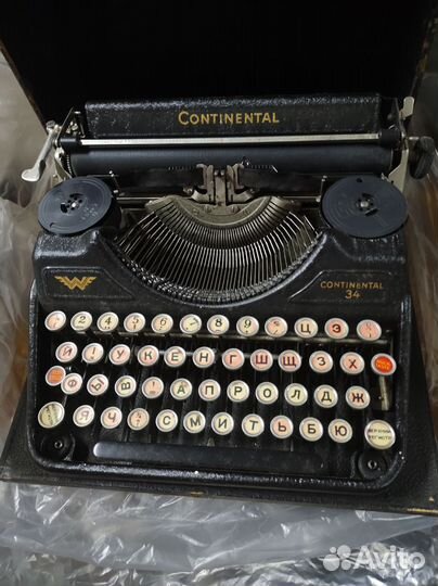 Пишущая машинка Continental 34