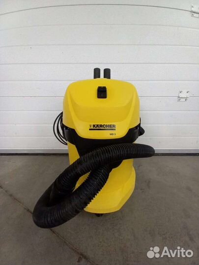 Прокат строительного и моющего пылесосов Karcher