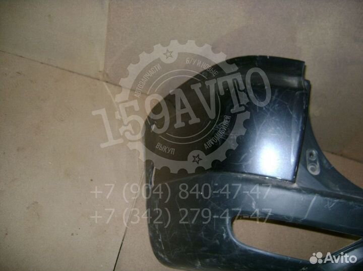 Бампер задний Mitsubishi Pajero Sport 2