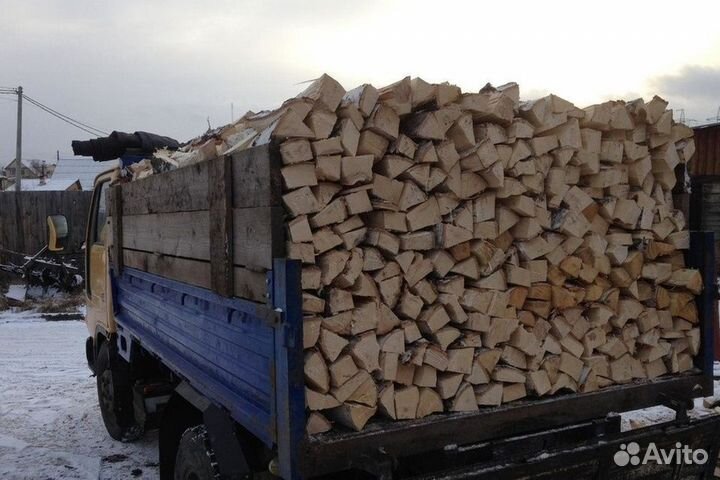 Дрова колотые
