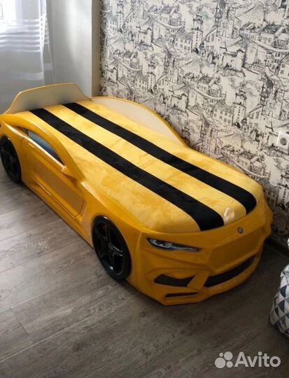 Кровать машина новая 3D