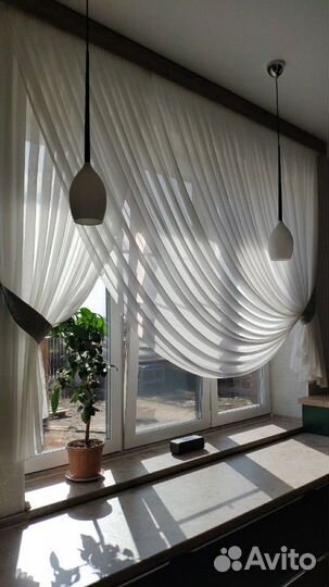 Шторы. Пошив. Материалы в наличии и на заказ