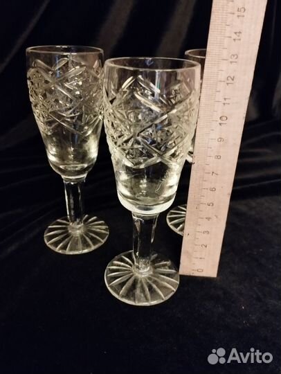 Рюмки, стопки хрусталь СССР