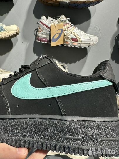 Кроссовки Nike air force 1 Tiffany