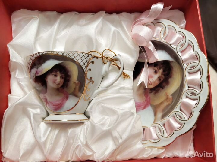 Кофейный набор фарфор