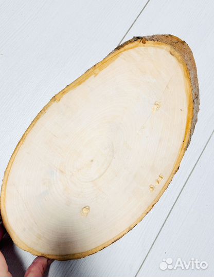 Панно спил дерева картины зима лето