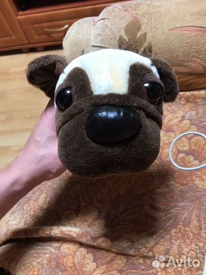 Мягкая игрушка мопс
