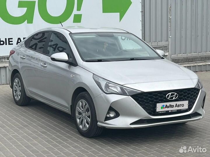 Hyundai Solaris 1.6 МТ, 2021, 70 000 км