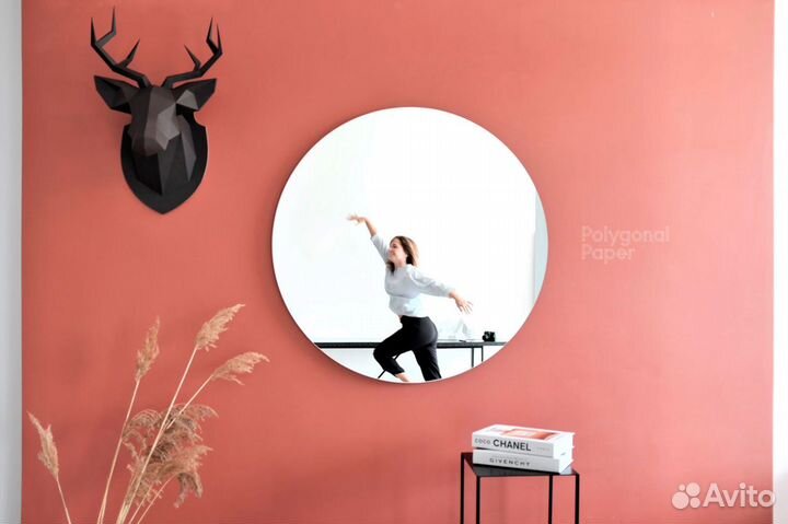 Набор для творчества - голова оленя из бумаги