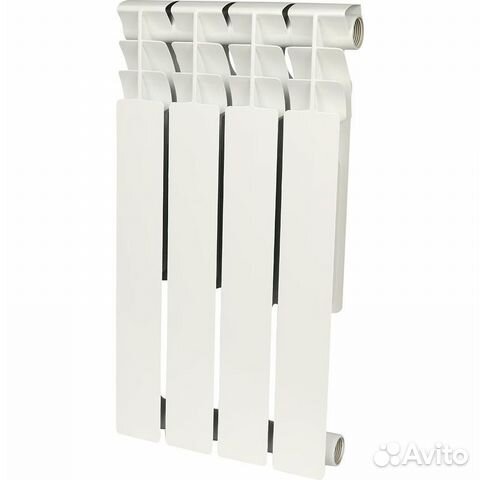 Радиатор биметаллический Rommer Optima BM 500, 4 с