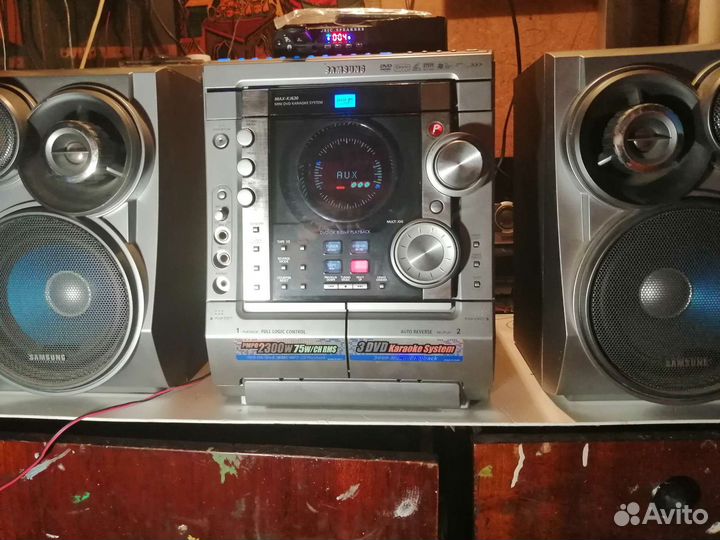 Музыкальный центр Samsung, с блютуз, юсб