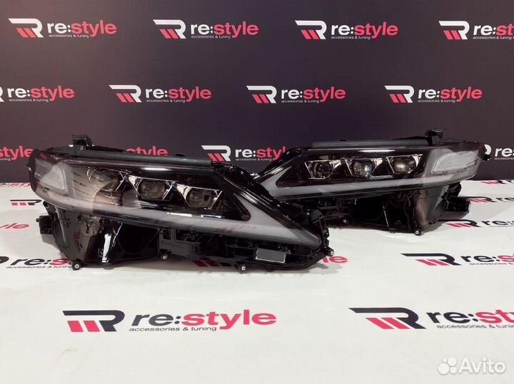 Фары Toyota Camry 70 Стиль Lexus