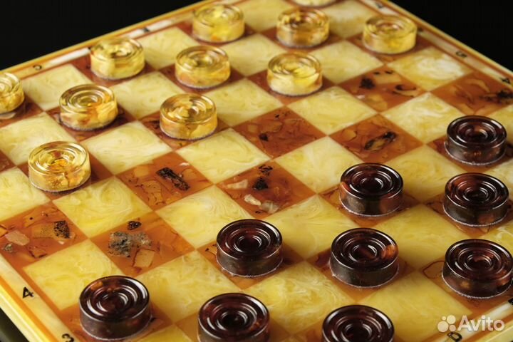 Янтарные Шахматы. Шахматы. Янтарь. 