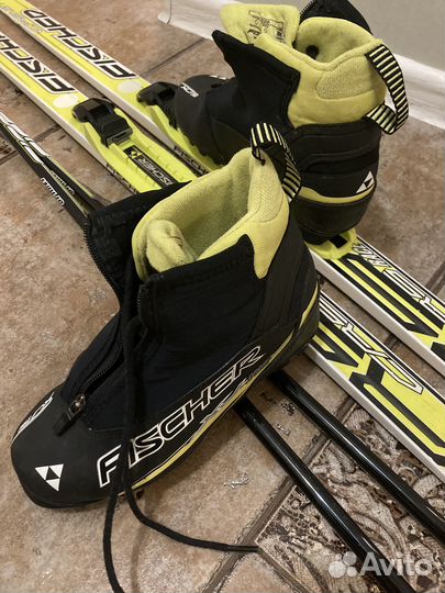 Лыжи беговые детские fisher 147