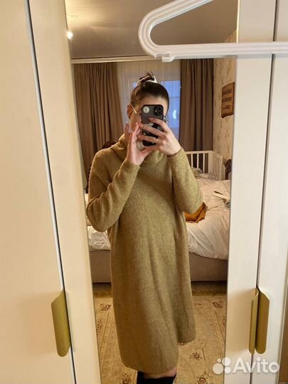 Платье теплое женское XL