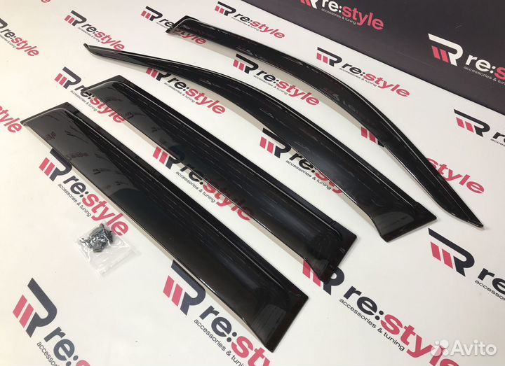 Ветровики Toyota Land Cruiser Prado 120 K799