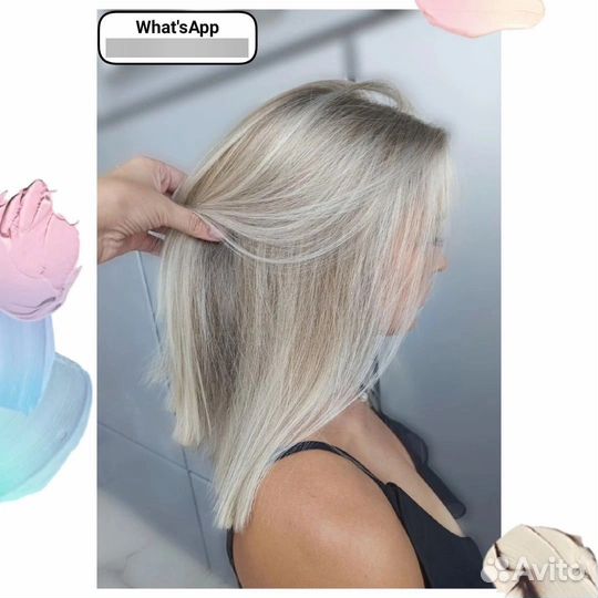 Сложное окрашивание волос