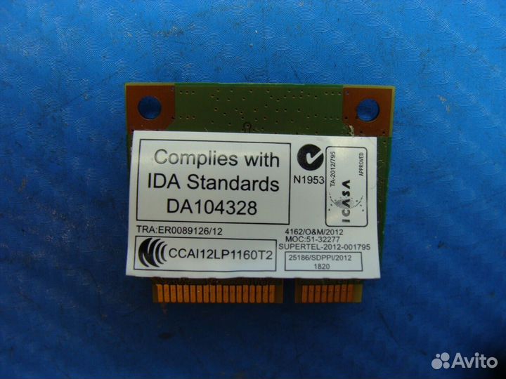 Wi-Fi + Bluetooth для ноутбука и компов pci-e mini
