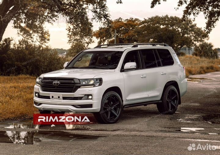 Кованые диски R22 на Крузак 200