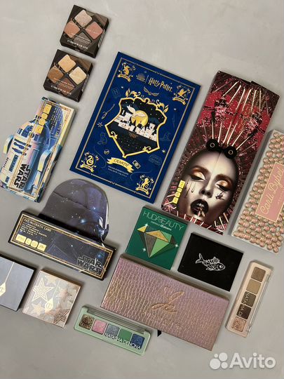 Палетки теней б/у