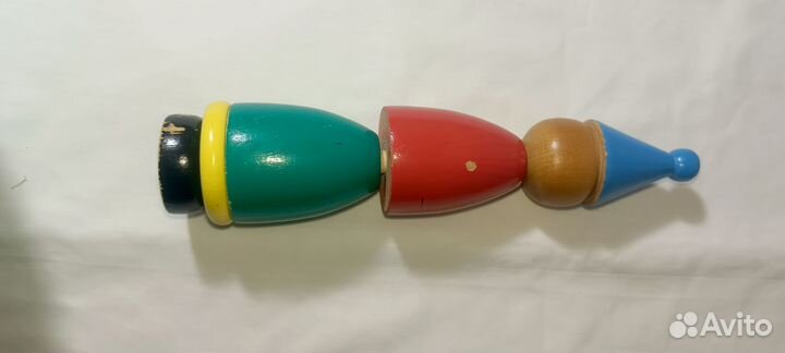 Игрушки из СССР человечек и ёлка