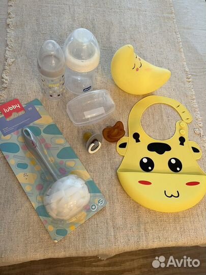 Бутылочки и соски