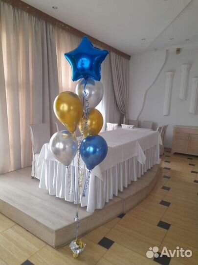 Воздушные шары с гелием. Доставка