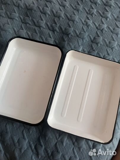 Лоток медицинский металлический