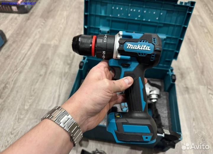 Набор аккумуляторного инструмента Makita 3в1 (Арт.12377)