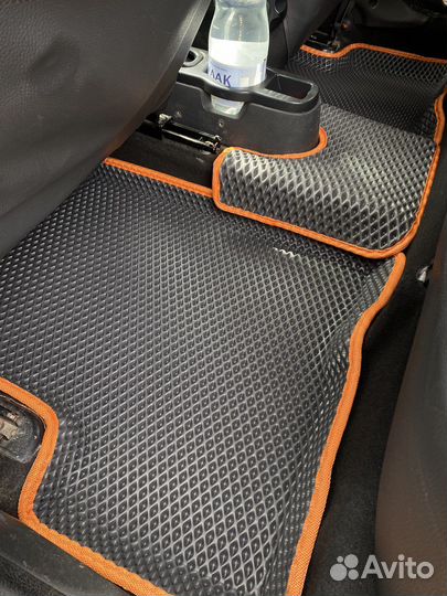 Эва коврики с бортами для Рено Дастер