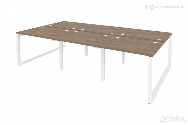 Стол-бенч двойной на О-образном м/к Onix O.MO-D.RS