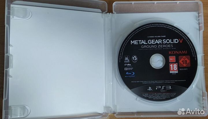 Metal Gear Solid V: Ground Zeroes, PS3