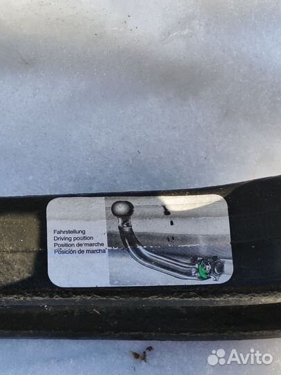 Штатный фаркоп Mercedes W210