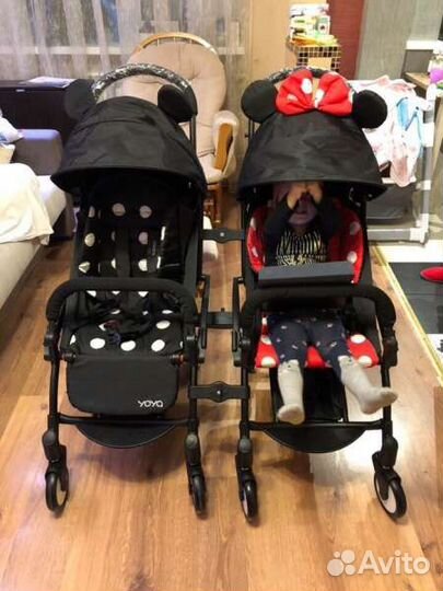Коляска Yoya 175 микки/мини