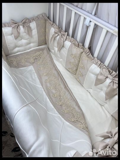 Бортики в кроватку на заказ