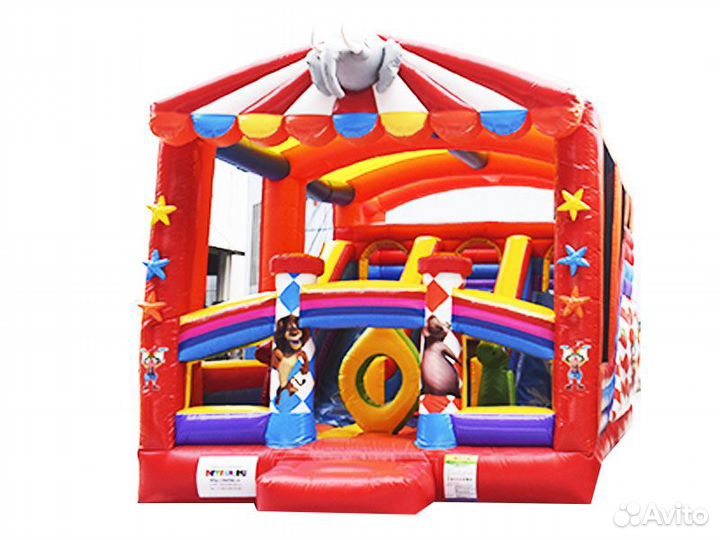 Батут надувной