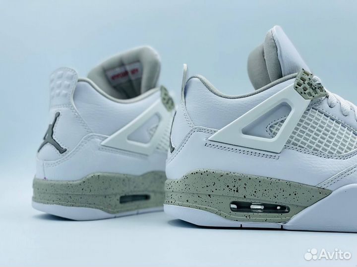 Кроссовки Nike Air Jordan 4 Белые