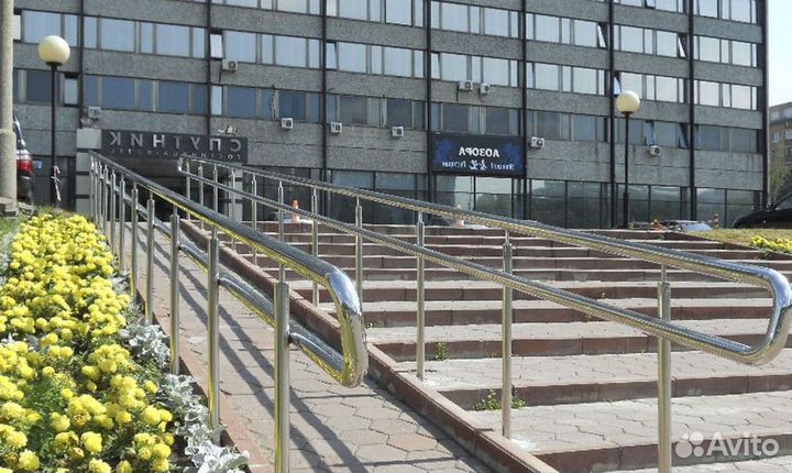 Балконное ограждение из стали aisi 304