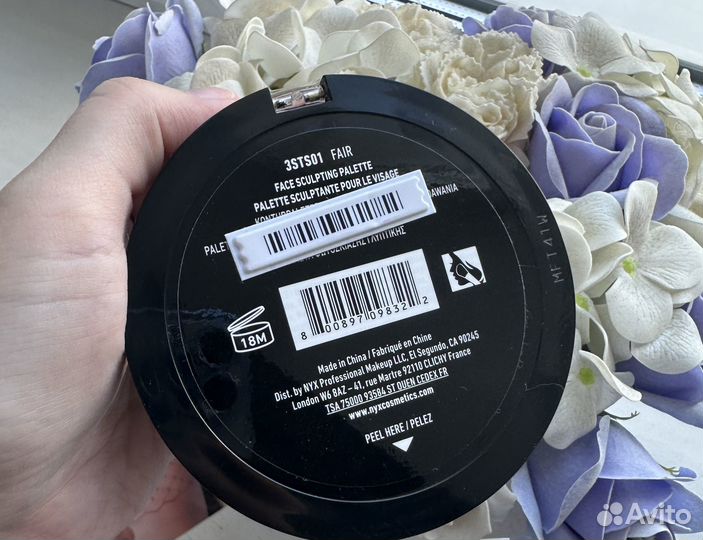 Палетка для контуринга лица NYX новая