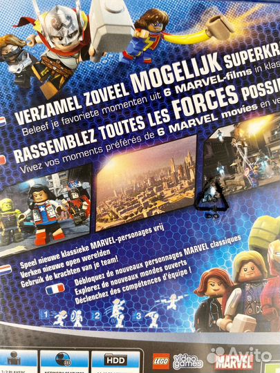Lego Marvel Avengers (Новые) PS4