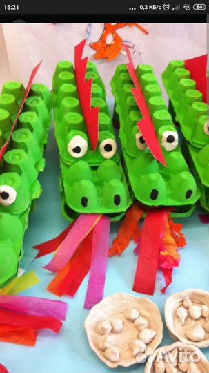 Яичные лотки, контейнеры для яиц для поделок